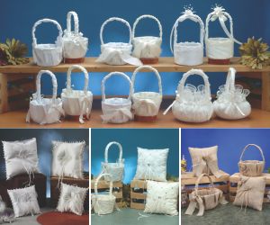 Baskets, Pillows & Garters